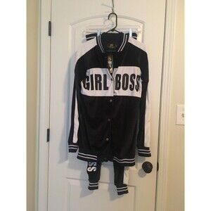 Special One International Women's 2 Piece Velour Jogging Suit Size M